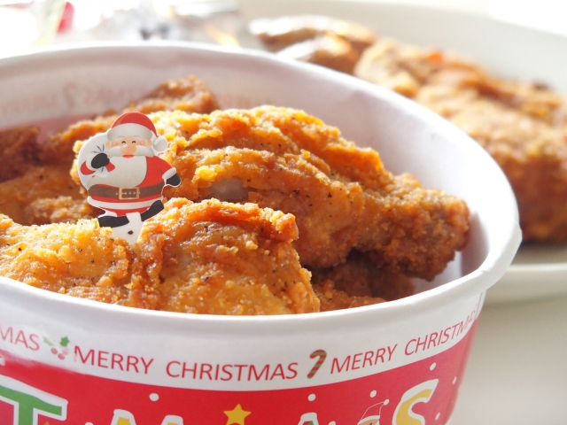 Fried Chicken on Christmas